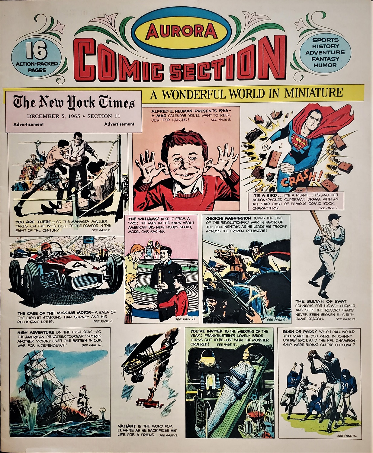 AURORA COMIC SECTION (Dec. 5, 1965)