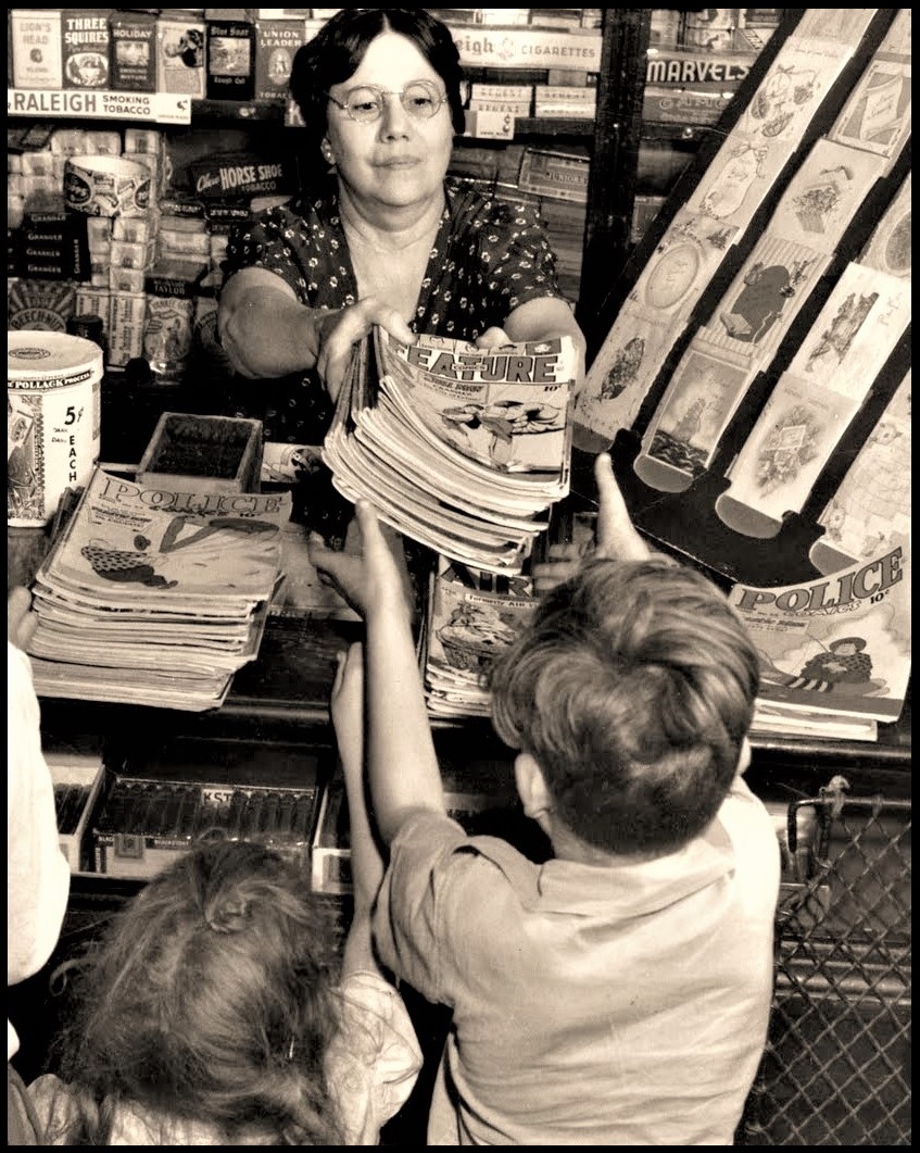 Visit To A Comic Book Exchange: St. Louis, 1946
